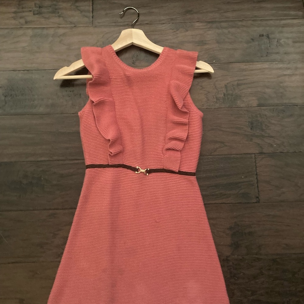Coral Woven Janie and Jack Dress